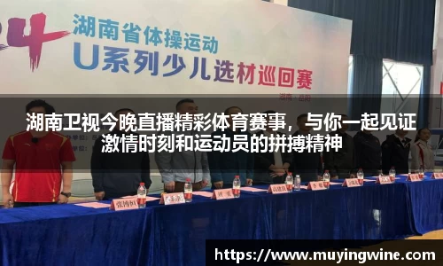 湖南卫视今晚直播精彩体育赛事，与你一起见证激情时刻和运动员的拼搏精神